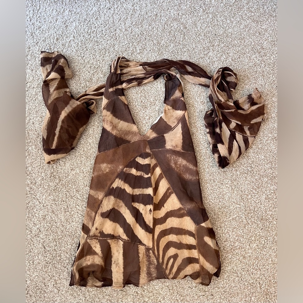 Beautiful Ralph Lauren silk halter top